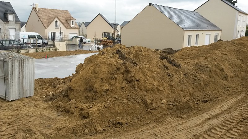 Le vide sanitaire & le dallage de notre maisons-phénix